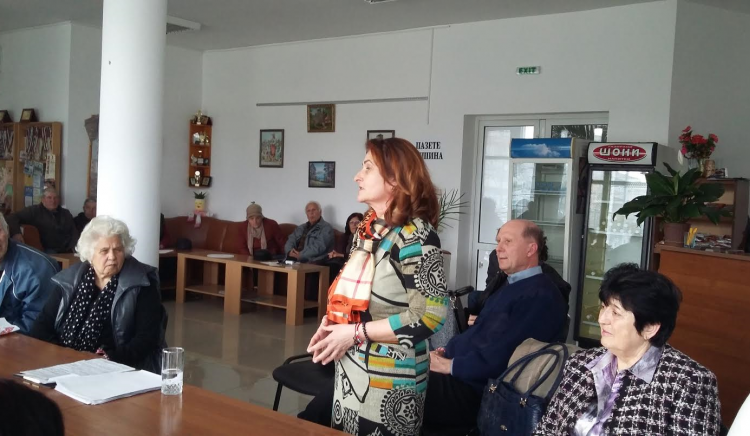 Магдалена Шентова заяви в Поморие, че ще се продължи борбата за намаляване на задълбочаващата се бедност