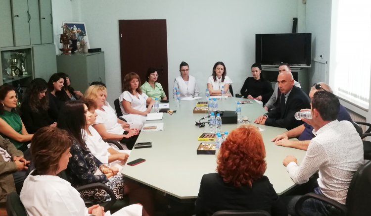 Николай Тишев проведе среща с ръководството и персонала на производствената база на „Победа“