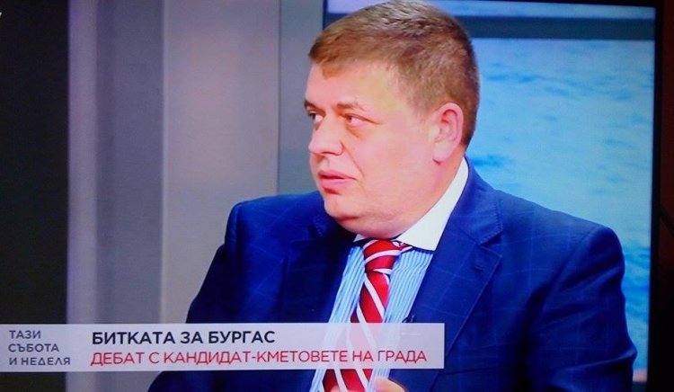 Ти местиш - Евгений Мосинов участва в дебата за Бургас по БТВ