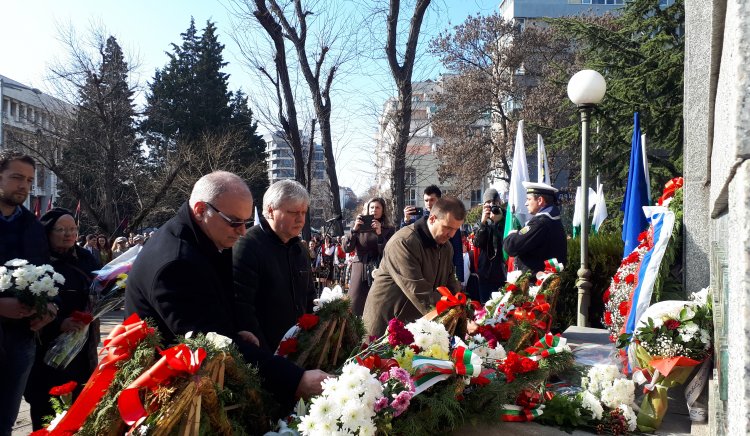 БСП – Бургас отбеляза 140 г. от освобождението на град Бургас